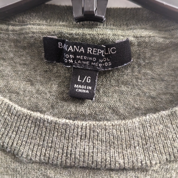 **PULLED** 🎉3/$50🎉 Banana Republic Merino Wool Sweater - Picture 5 of 5
